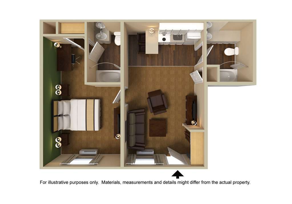 Extended Stay America Suites - Austin - Arboretum - South 客房 照片
